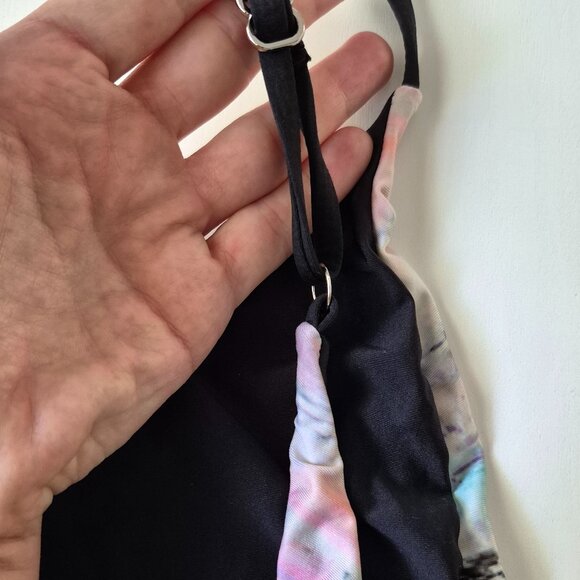 High Cut Multi-Color One Piece Bathing Suit - Picture 10 of 10